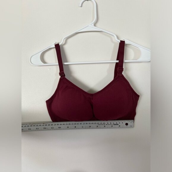 Knix Good to Go Seamless Bra Cranberry Medium - Picture 8 of 11